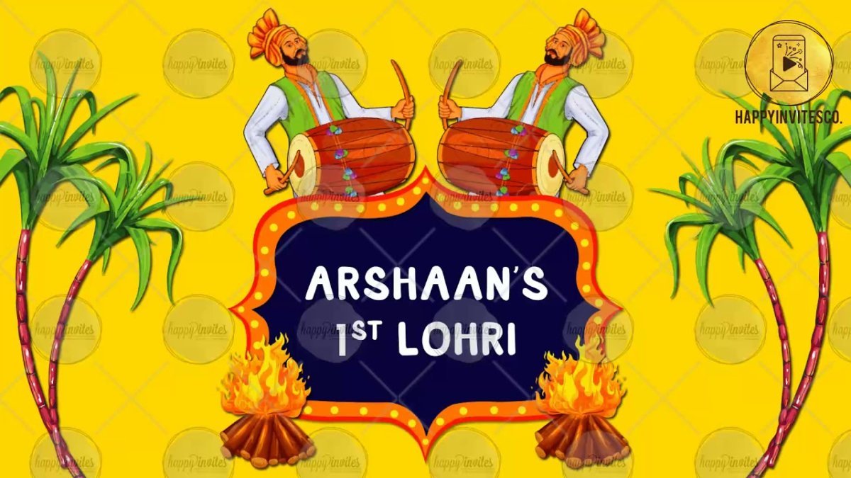 BEST FIRST LOHRI INVITATION CARD IDEAS Happy Invites