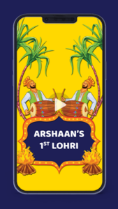 Lohri Party Invitation Video