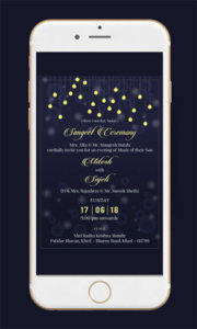 Sangeet Party Invitation Ecard