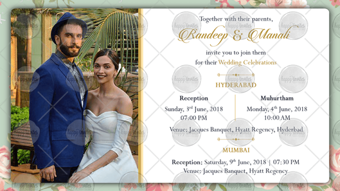 Wedding Reception Invitation Ecard