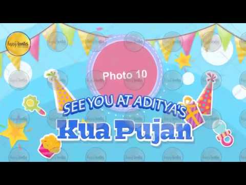 Kua Pujan Invitation Video Ecard