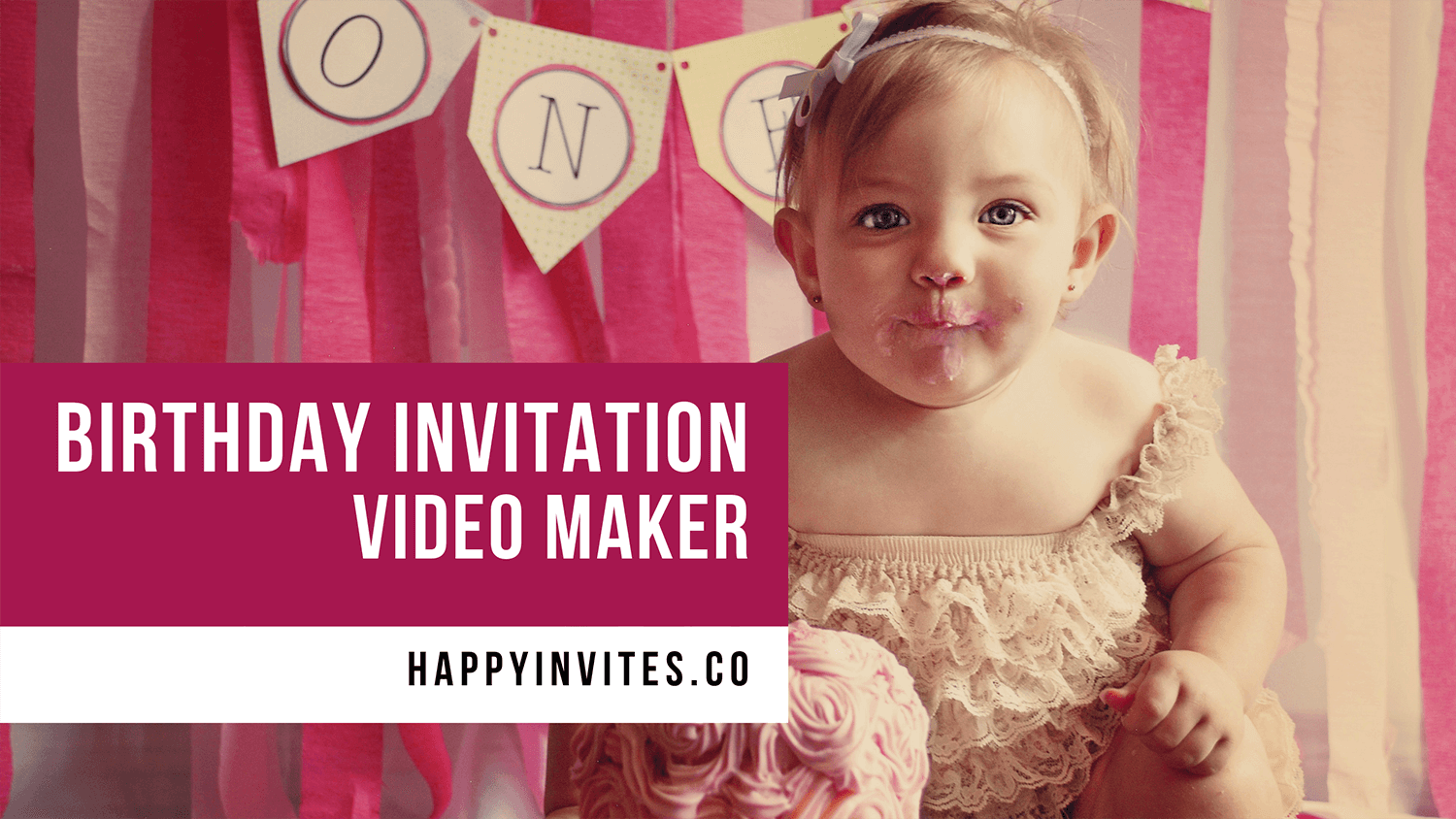 Birthday Invitation Video Maker