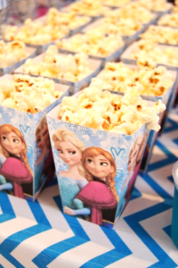 Frozen Theme Popcorn Box