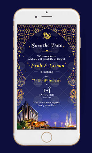 Digital Indian Wedding Invitation