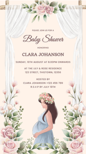 Unique Baby Shower Invitation Card