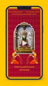 1-Updhaan Tap Parna Mokshmala Jain Invitation Card Video for Whatsapp Siddhi Paryushan Atthai
