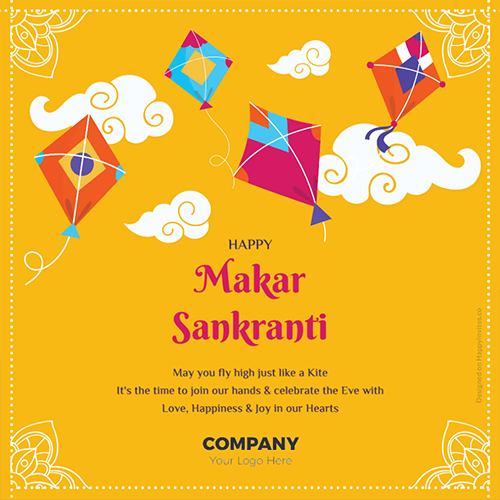 Makar Sankranti Wishes Card Online