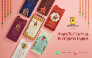 Mata Ki Chowki Invitation Card Online Mata Ka Jagran Kirtan Rani Jagrata Ecard Maker Digital
