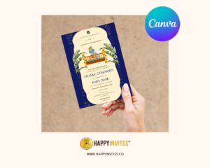 Cradle Ceremony Invitation Card Online 3