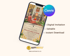 Griha Pravesh Invitation Card Online Editing 3