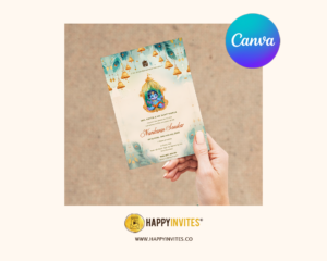 Naming Ceremony Invitation Card Online Editing 3