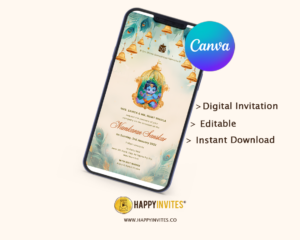 Naming Ceremony Invitation Card Online Editing 4