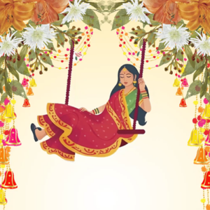 Teej Invitation - Happy Invites