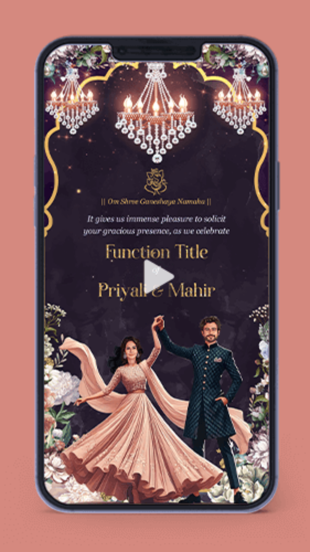 Sangeet Invitation Card Ladies Sangeet Sandhya Happy Invites