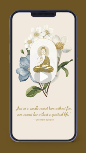Floral Buddhist Wedding Invitation Video Online