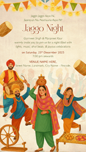 Unique Sikh Wedding Invitation Video 4