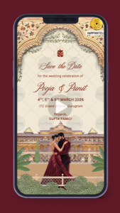 Indian Wedding Save the Date Video