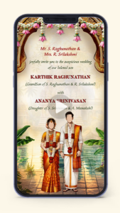 Tamil South Indian Wedding Invitation Video